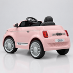 Fiat 500e rose – arrière