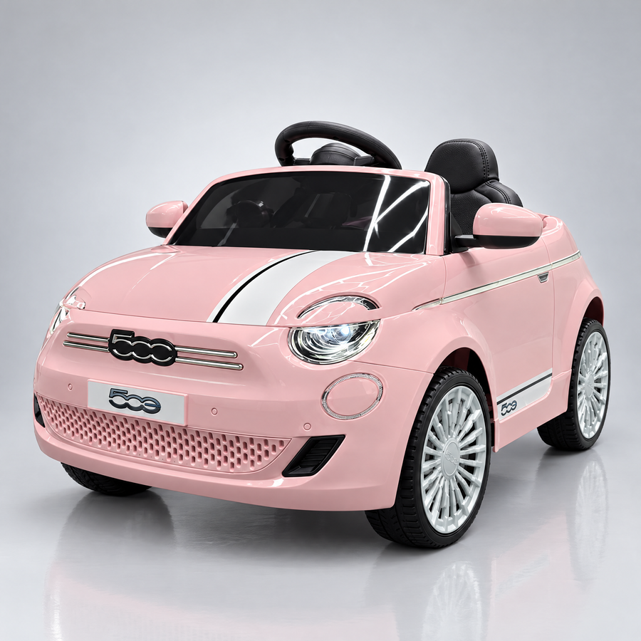 Fiat 500e 12V – Voiture électrique enfant avec télécommande