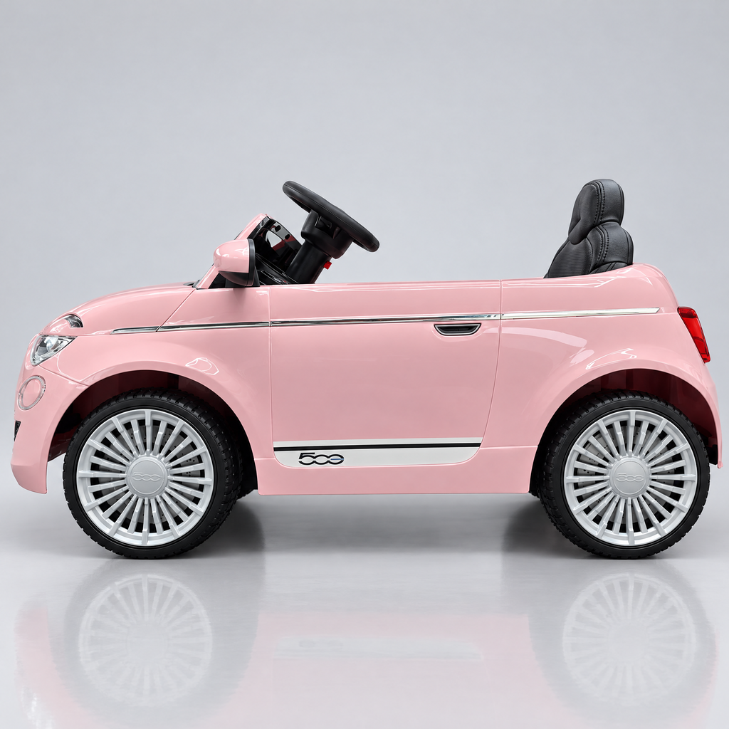 Fiat 500e rose – profil
