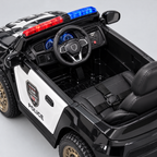 Voiture de police électrique enfant 12V – poste de conduite