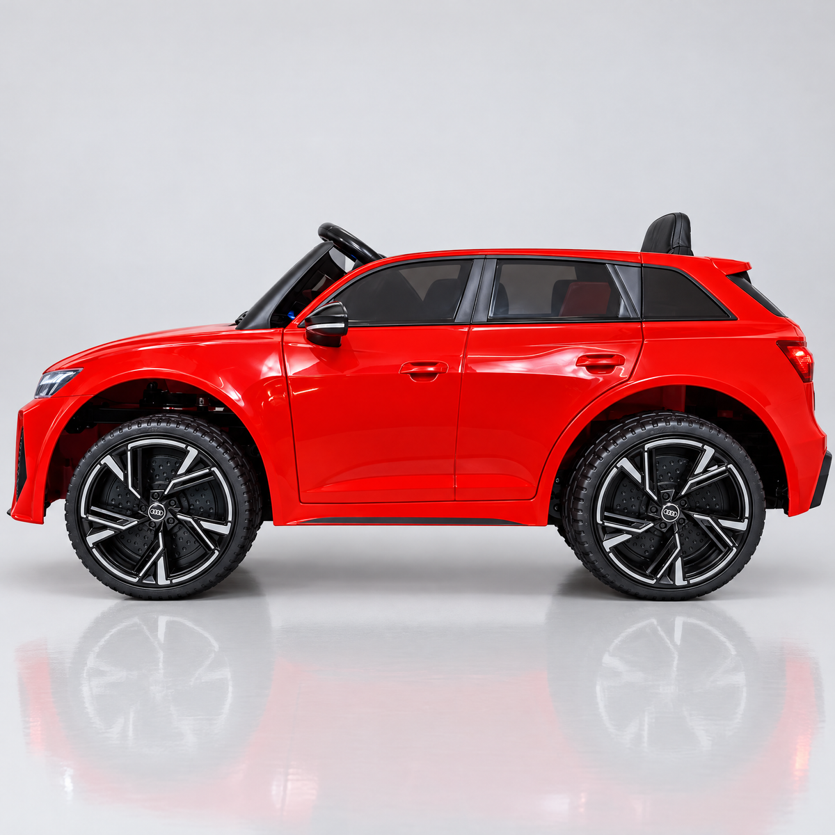 Audi RS6 rouge – profil