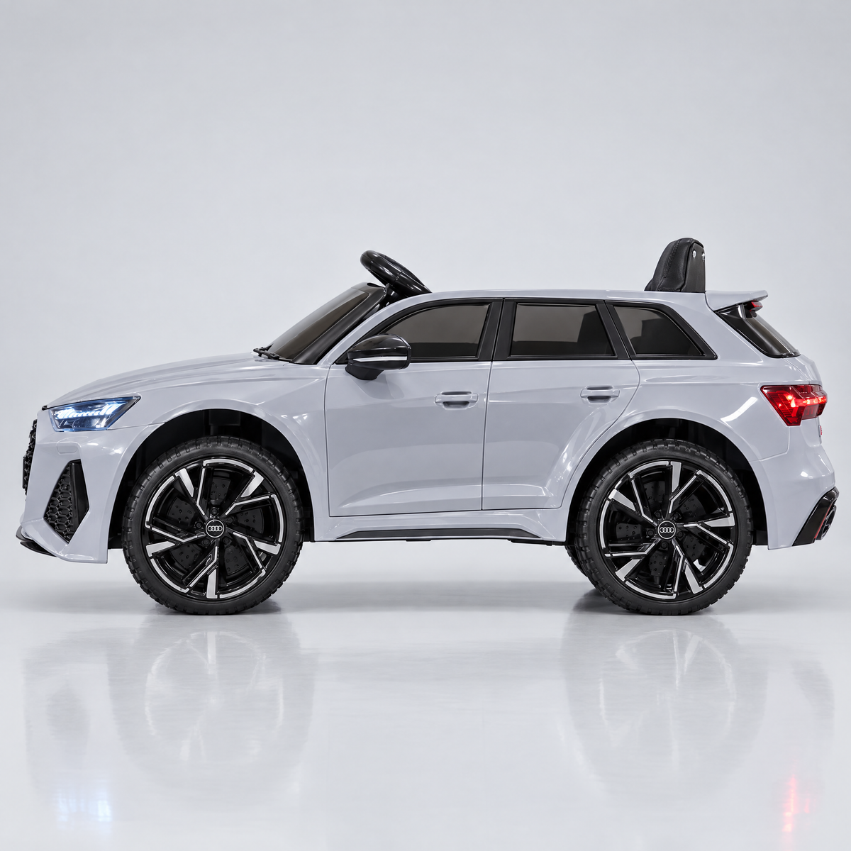 Audi RS6 gris – profil