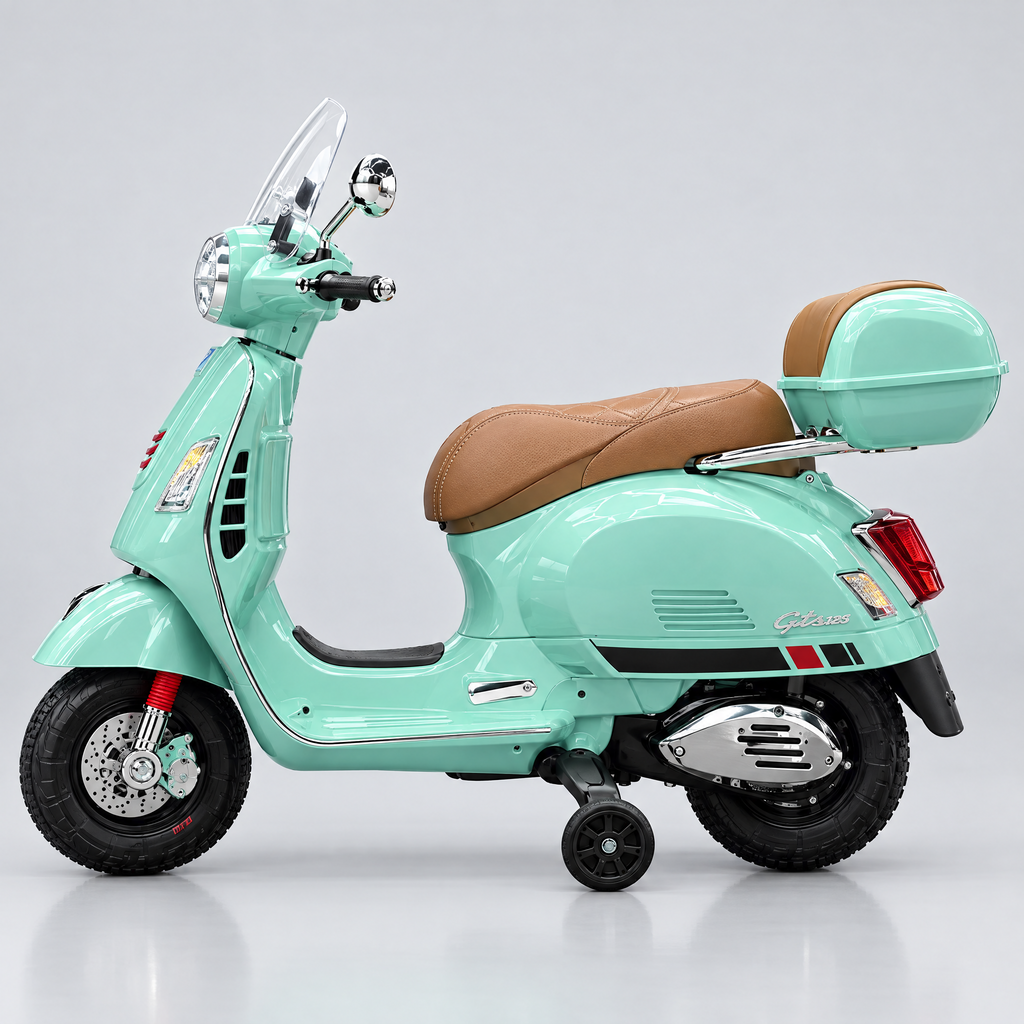Vespa vert clair – profil