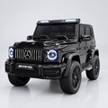 Mercedes G63 AMG 24V 2 places noir pour enfant, vue avant 3/4