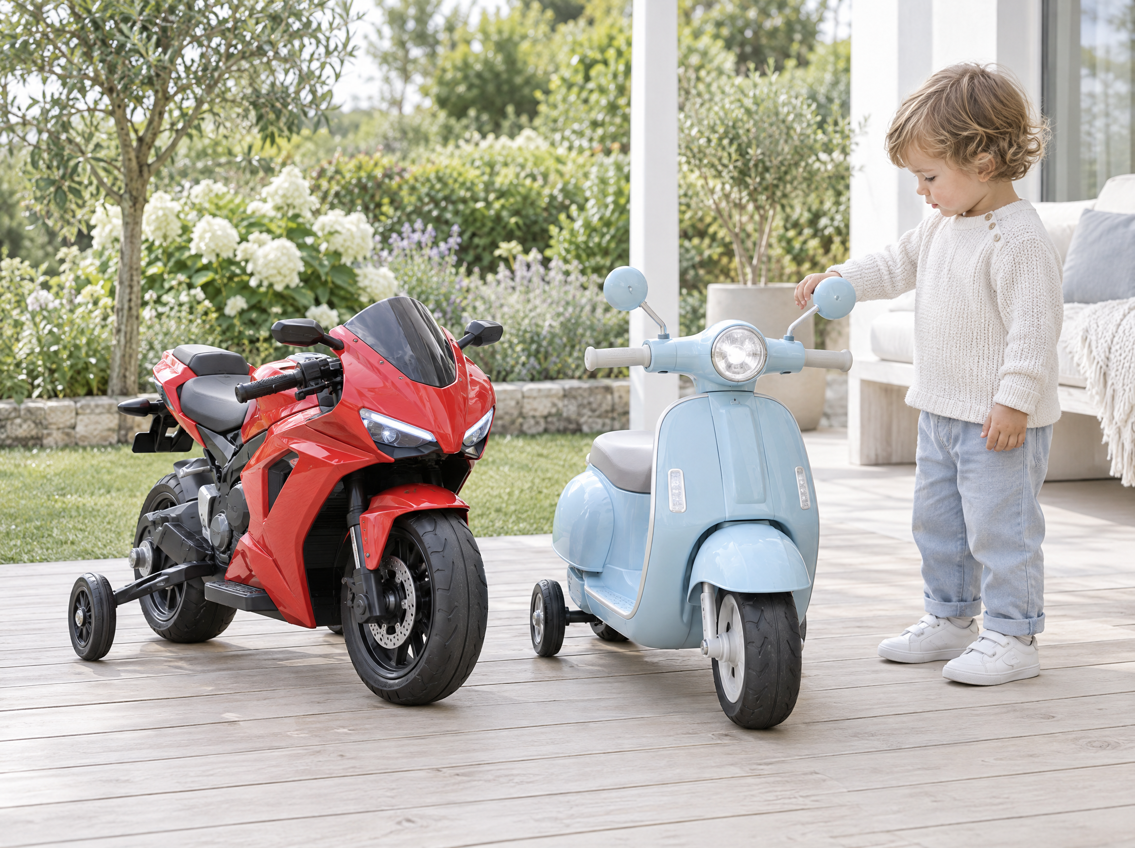 Moto et scooter électriques pour tout-petits
